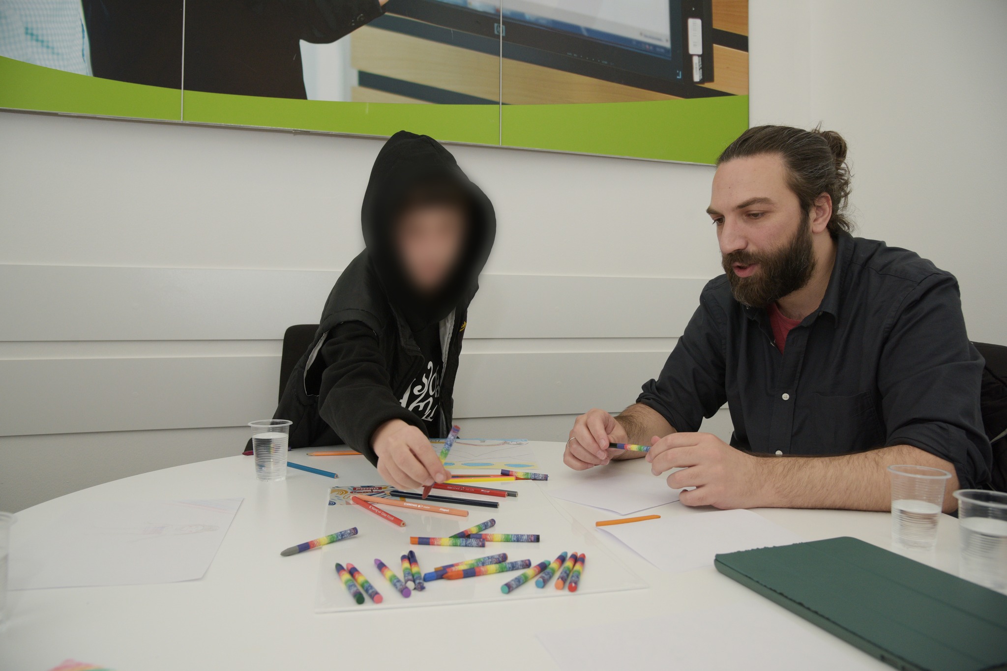 დანაშაულის პრევენციის, არასაპატიმრო სასჯელთა აღსრულებისა და პრობაციის ეროვნული სააგენტოს არასრულწლოვანმა ბენეფიციარებმა ხატვისა და ანიმაციის მასტერკლასში მიიღეს მონაწილეობა.